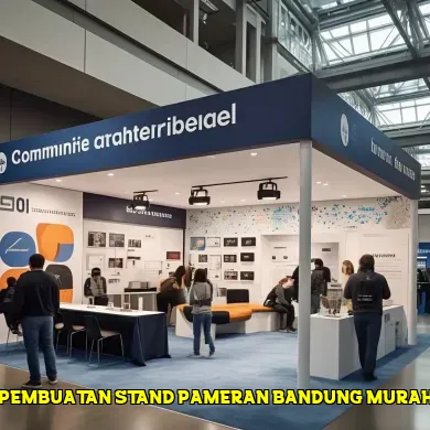 pembuatan stand pameran bandung murah